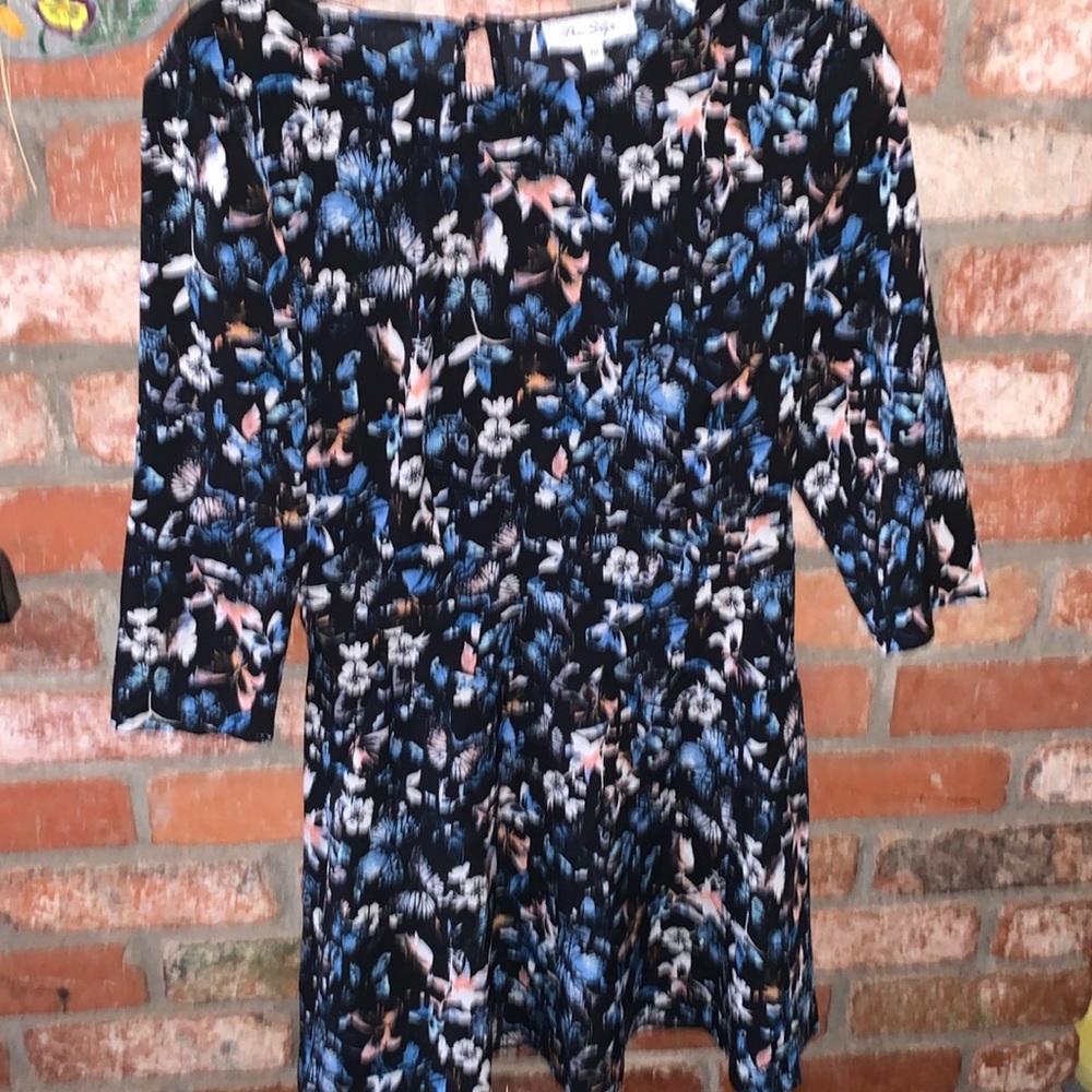 Miss shop floral butterfly dress